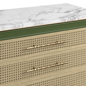 A.R.T. Furniture Eave Accent Chest – Elegant Coastal-Inspired Storage Solution for Modern Farmhouse Interiors Green 436397-1865