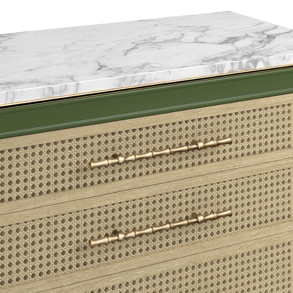 A.R.T. Furniture Eave Accent Chest – Elegant Coastal-Inspired Storage Solution for Modern Farmhouse Interiors Green 436397-1865