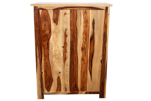 Porter Designs Kalispell Solid Sheesham Wood Chest - Handcrafted Arts & Crafts Inspired Elegance Natural Wood 04-196-03-2419