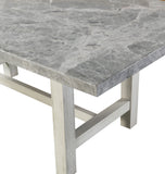 Steve Silver Canova Gray Marble Top Dining CV500GT