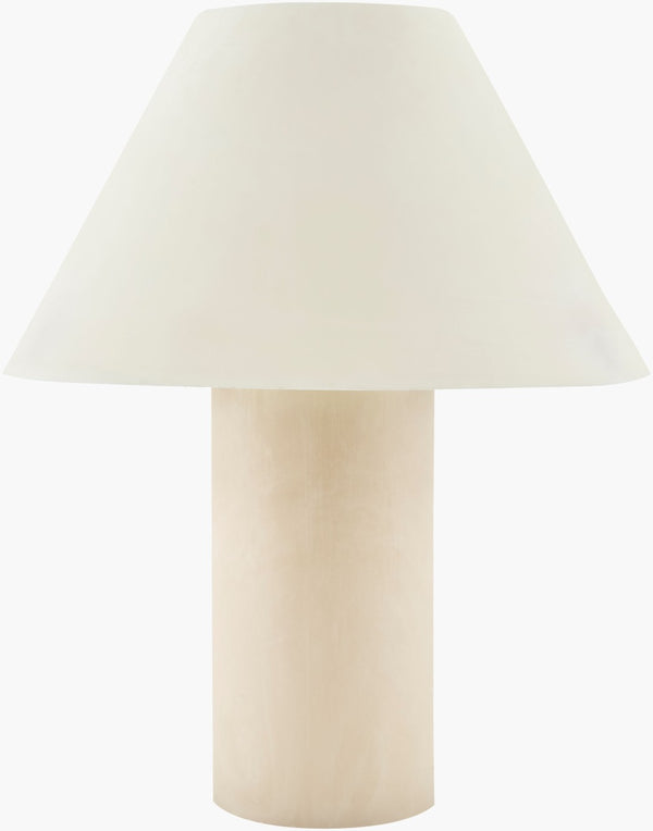 Livabliss Ubate Bohemian Resin Table Lamp with Linen Shade for Warm Ambient Bedroom Glow UBT-001