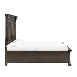 A.R.T. Furniture Heritage Hill Queen Storage Bed With Usb Ports, Elegant Acacia & Oak Design, Dual Footboard Drawers Brown One (1) Usb Port On Each Headboard Post 341135-2816