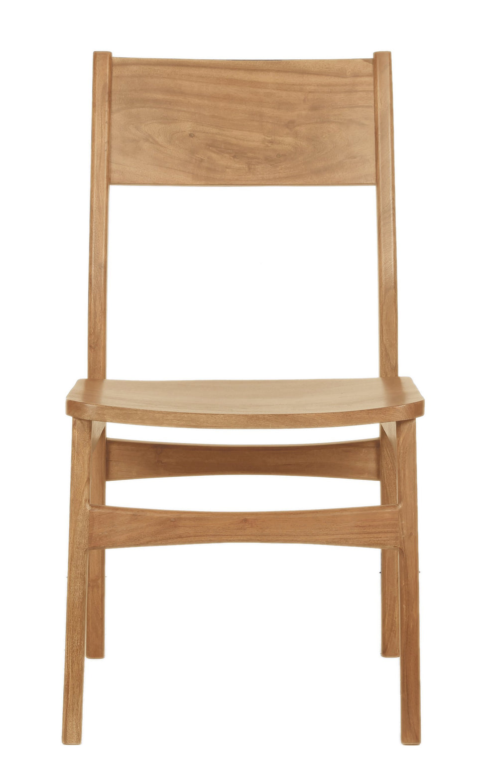 Porter Designs Porter Portola Solid Acacia Wood Dining Chair Set – Stylish Mid-century Modern Design For Any Space Natural Wood 07-108-02-0021