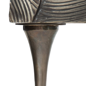 Bernhardt Bernhardt Bruce Nesting Trays Set Of 3-Inches Deep Midnight Leather With Antique Brass Handles, Luxe 301872