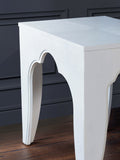 Island Manor End Table, Whitewash EFT40682 Park Hill