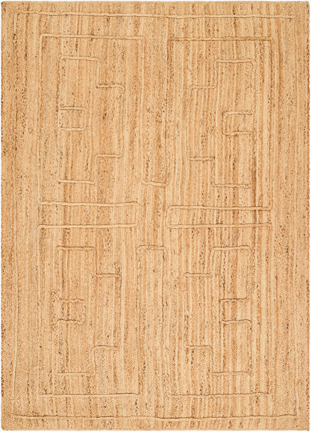 Livabliss Luci Handwoven Natural Jute Area Rug Organic Texture for Entryways and Coastal Spaces UCI2300-23