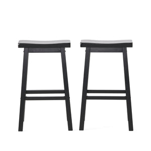 English Elm Pomeroy Saddle Seat Barstool Contoured Counter Height Perch for Kitchen or Home Bar 56484.00