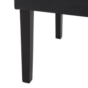 English Elm Dining Chair Set of 2 Upholstered Rubberwood Legs Minimalist Contemporary Seating 60162.00PUMDNT
