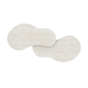 A.R.T. Furniture Ashlar Coastal Modern Cocktail Table With Amorphic Wood Top & Unique Cast Resin Legs In Bisque Finish Beige Parawood Solids,Birch Veneers,Resin 333380-2250