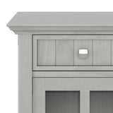 Acadian Entryway Storage Cabinet Fog Grey B136P158293 Hearth and Haven