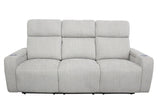 Parker House Parker Living Orpheus - Bisque Power Reclining Sofa with Drop Down Console Bisque 100% Polyester (W) MORP#832PH-BIS