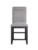 Steve Silver Yves Counter Chair Grey, Set of 2 YS500CCG