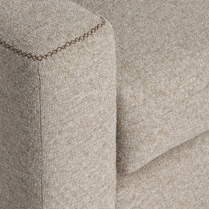 Bernhardt Bernhardt Vaughn Swivel Chair — Transitional 360° Accent Seating With Oversized Track Arms & X Stitching - Made to Order P1092SA