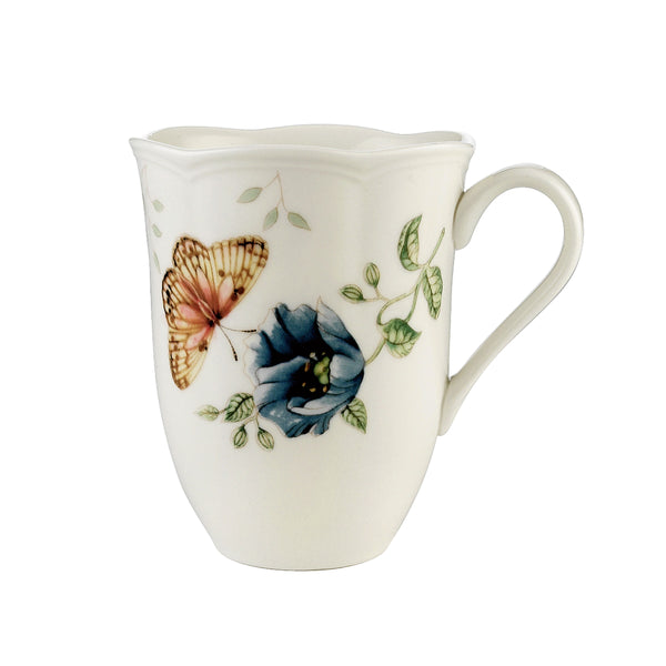 Lenox Butterfly Meadow Fritillary Mug Multi, WHITE PORCELAIN 6140917