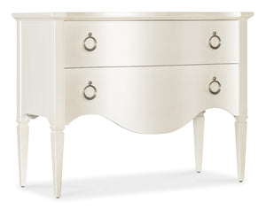 Bella Donna Two-Drawer Chest Whites/Creams/Beiges BellaDonna Collection 6900-85004-05 Hooker Furniture