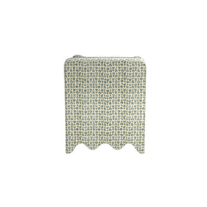 A.R.T. Furniture Lowry Accent Chair - Playful Elegance with Plush Comfort, Scalloped Base, and Versatile Style for Any Room Blue 738514-5100AA