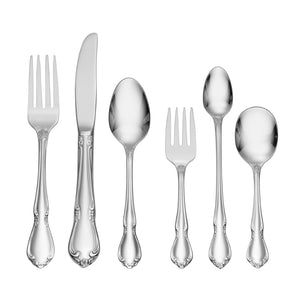 Lenox Oneida Chateau 6 Piece Child Progress Flatware Set Metallic, STAINLESS METAL 2610006CL20