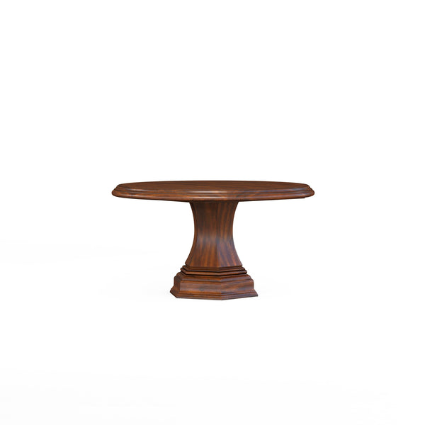A.R.T. Furniture Newel Vintage Cherry Dining Table: Elegant Extension For 8, Antique-inspired Charm, Perfect For Hosting Brown Poplar Solids,Cherry Veneers,Resin 294225-1406