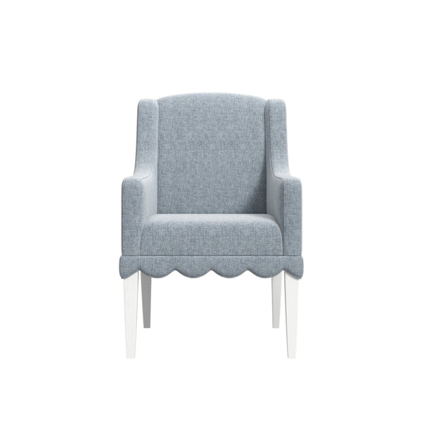 A.R.T. Furniture Haven Elegant Upholstered Hostess Chair in Soft Light-Blue - Timeless Charm for Cozy Spaces 339201-2367