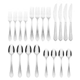 Lenox Cambridge Greenpond Mirror 20-Piece Flatware Set NO COLOR METAL 348520CNW12R