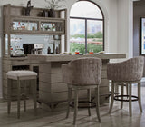 Parker House Pure Modern Dining 78 In. Bar Moonstone Oak Solids / Oak Veneers DPUR#78BAR-2