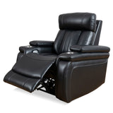 Parker House Parker Living Royce - Midnight Power Recliner Midnight 90% Polyester, 10% PU (W) MROY#812PH-MID