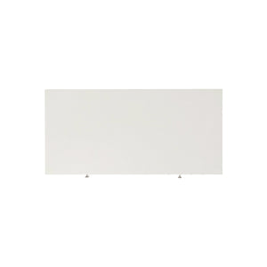 Bernhardt Bernhardt White Adobe Faux Stone Nightstand With Fluted Resin Drawers, Usb Charger, Soft-Close 315232