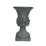 Christopher Knight Home® - Noble House - Calliope Outdoor Traditional Roman Chalice Garden Urn Planter with Floral Accents