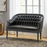 Christopher Knight Home® - Noble House - Faye Traditional Tufted Upholstered Loveseat