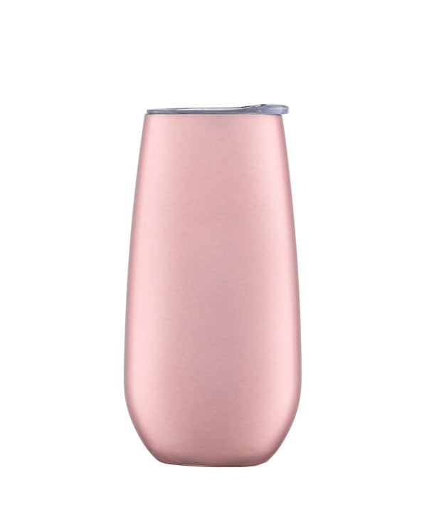 Lenox Cambridge 6 Oz Pink Stainless Steel Champagne Flutes, Set of 2 NO COLOR METAL E956PNTS1BM