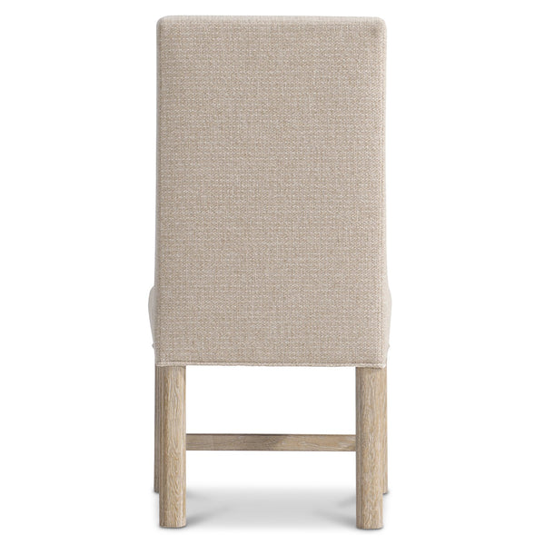 Bernhardt Bernhardt Aventura Fully Upholstered Side Chair — Casual-Traditional Comfort, Marcona Wood Legs, Durable Fabric 318541