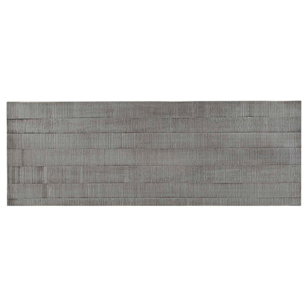 Homelegance By Top-Line Rafferty Vintage Industrial TV Stand Grey Wood