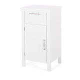 Christopher Knight Home® - Noble House - Edgell Modern Bathroom Floor Storage Cabinet with Drawer