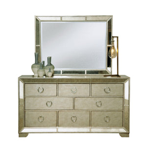 Pulaski Furniture Farrah 8 Drawer Dresser with Mirror 395-BR-K8-PULASKI 395-BR-K8-PULASKI