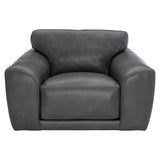 Bernhardt Shelter Leather Swivel Chair 2362SLO
