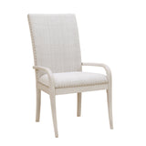 Ashby Place Upholstered Arm Chair Natural with Reflection Gray Finish P359271 Pulaski Furniture