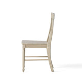 Christopher Knight Home® - Noble House - Rovie Antique White Acacia Wood Dining Chairs - Set Of 2