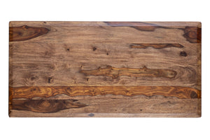 Porter Designs Porter Sonora Solid Sheesham Wood Coffee Table – Handcrafted Elegance With Unique Natural Finish Brown Wood 05-196-13-9740