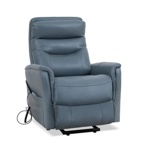 Parker House Parker Living Gemini - Softy Azure Power Lift Recliner with Articulating Headrest Softy Azure 90% Polyester, 10% PU (W) MGEM#812LIFT-SFAZ