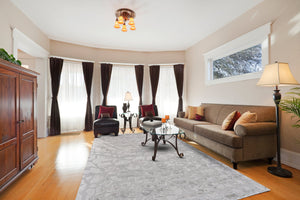 Feizy Rugs Mali Hand-tufted Abstract Rug – Contemporary Glam With Subtle Sheen For Sophisticated Interiors Gray,Silver Viscose,Wool 7178629fall000h50