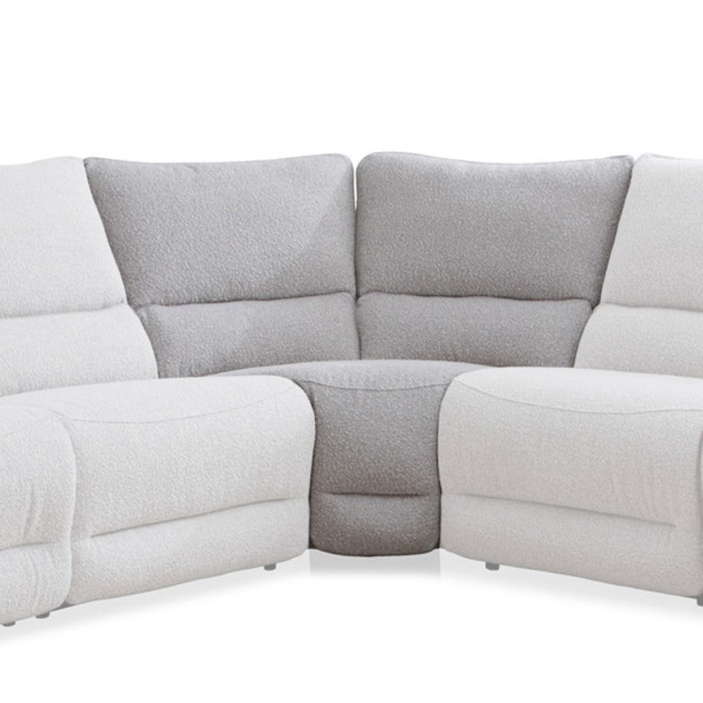 Parker House Parker Living Stellar Collection - Plush Armless Recliner For Ultimate Comfort And Style Beige 96% Polyester,4% Acrylic (W) Mstr#810-blct