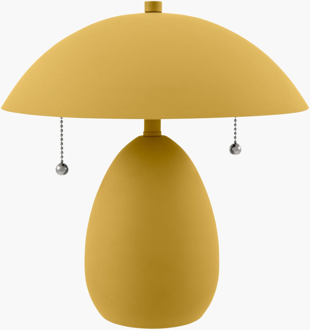 Livabliss Umberis Felt and Metal Accent Table Lamp Warm Ambient Glow for Bedside or Console UMBS-002