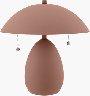 Livabliss Umberis Felt and Metal Accent Lamp Warm Ambient Light for Nightstand or Side Table UMBS-004