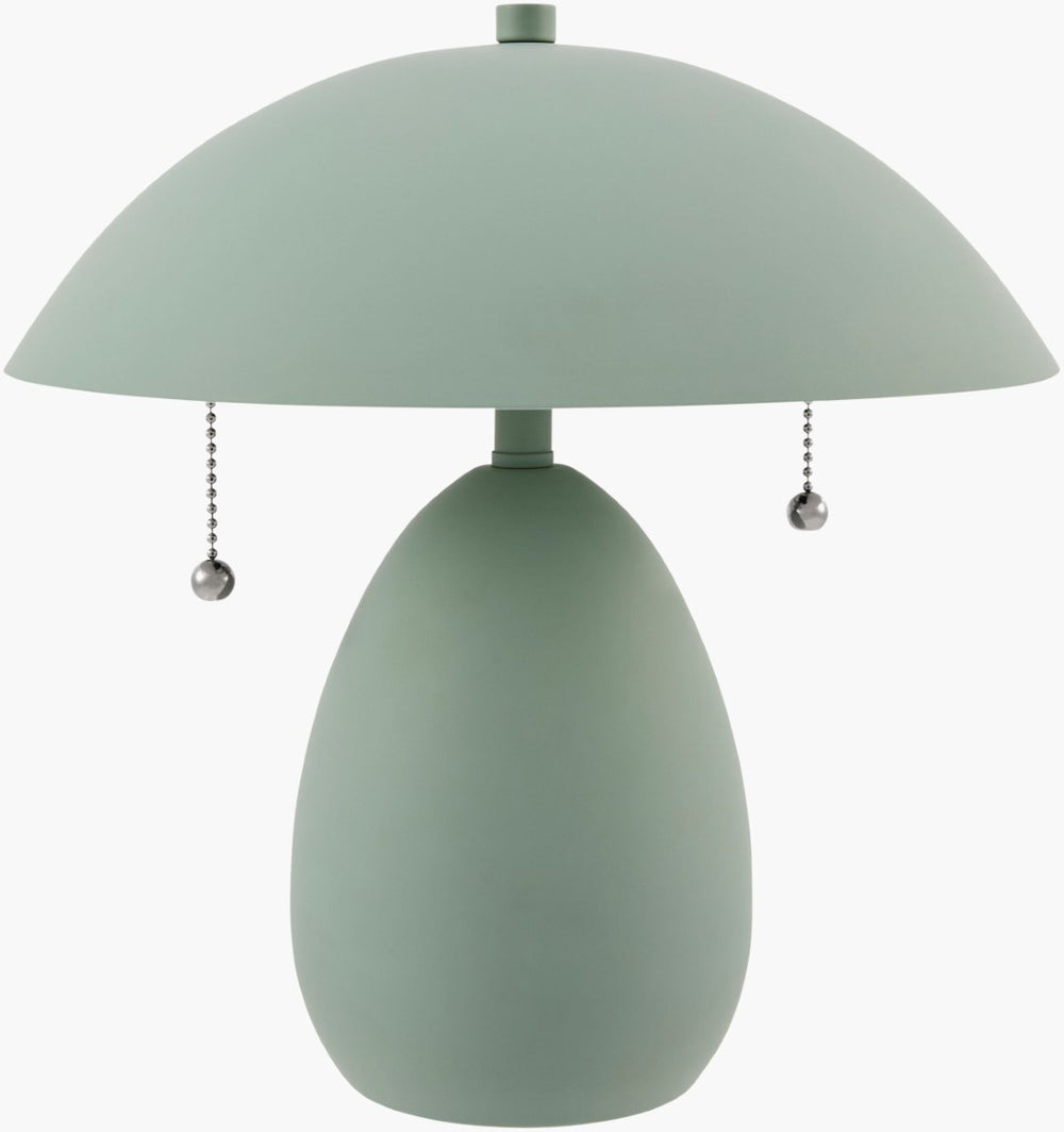 Livabliss Umberis Felt Shade Metal Base Accent Table Lamp for Nightstand or Console UMBS-008