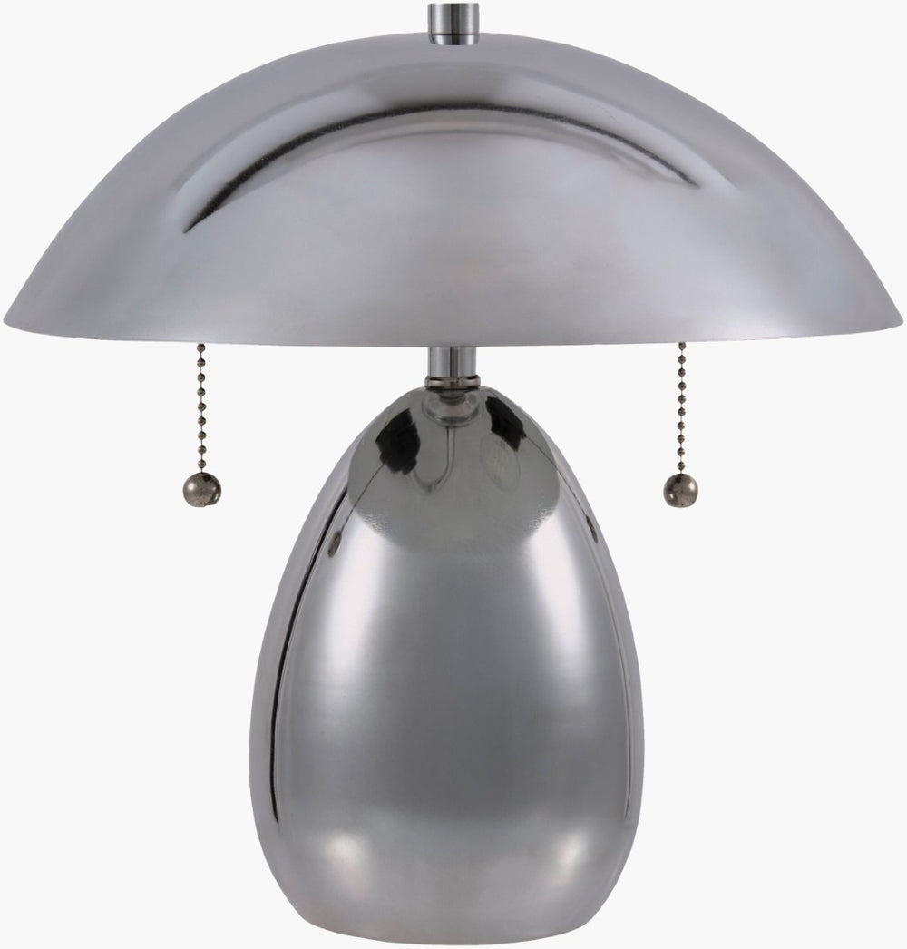 Livabliss Umberis Felt and Metal Accent Lamp Warm Ambient Glow for Nightstand or Living Room UMBS-009