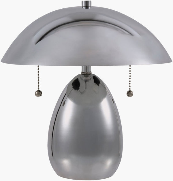Livabliss Umberis Felt and Metal Accent Lamp Warm Ambient Glow for Nightstand or Living Room UMBS-009