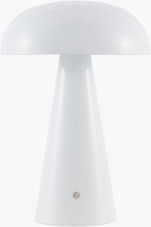 Livabliss Umbra Cordless Felt Metal Accent Lamp Hand-painted Finish for Nightstand or Shelf UMR-003