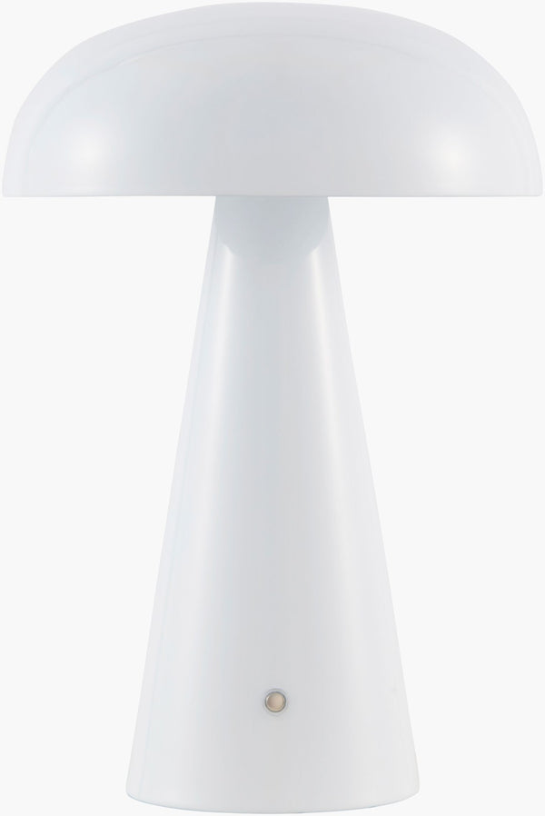 Livabliss Umbra Cordless Felt Metal Accent Lamp Hand-painted Finish for Nightstand or Shelf UMR-003