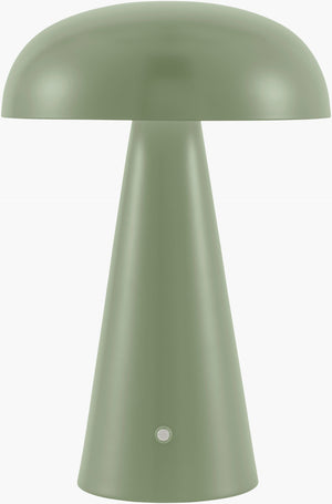 Livabliss Umbra Cordless Felt and Metal Accent Lamp with Hand-painted Artisan Finish UMR-005