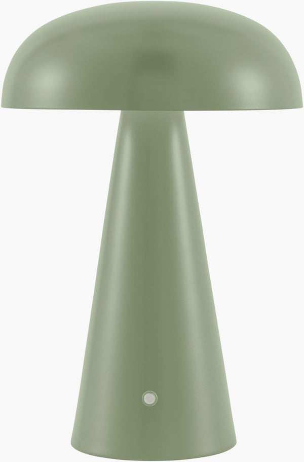 Livabliss Umbra Cordless Felt and Metal Accent Lamp with Hand-painted Artisan Finish UMR-005